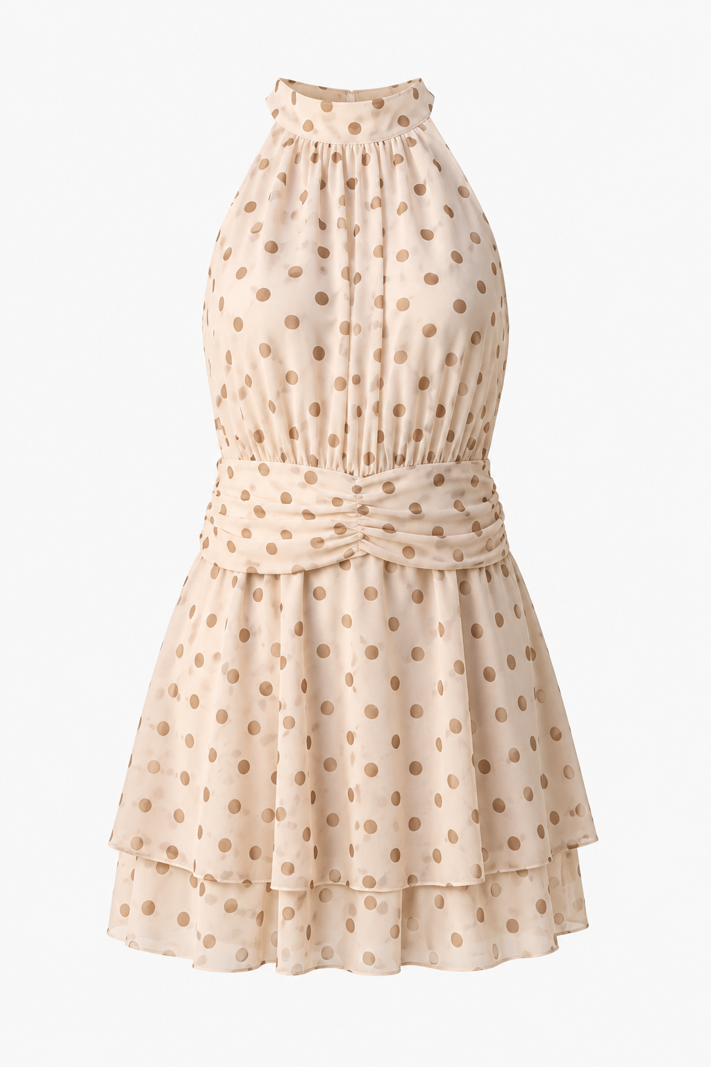 Combi-short Luna Pois Beige
