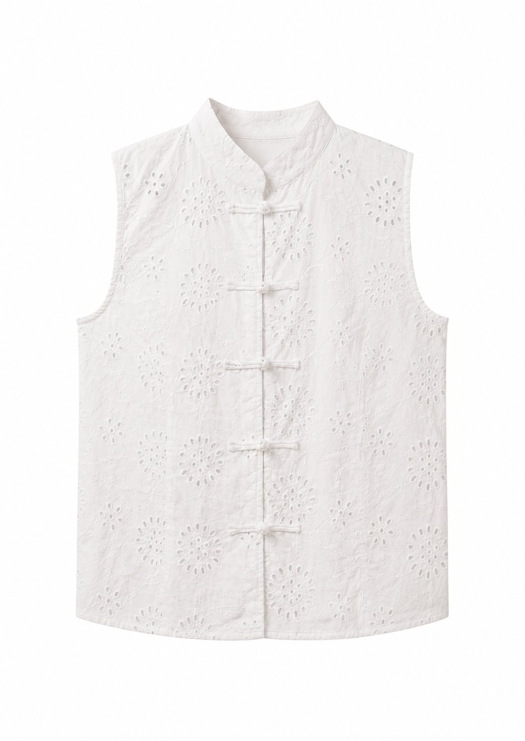 Top Jade Broderie Anglaise